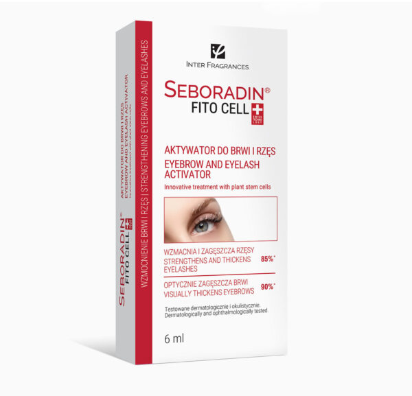 SEBORADIN FITO CELL Eyebrow and Eyelash Growth Serum 6 ml سيبورادين فيتو سيل سيروم نمو الحواجب والرموش