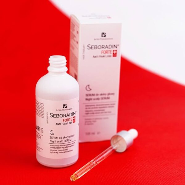 SEBORADIN Forte Night Scalp Serum for Women and Men 100ml سيبورادين فورتي مصل فروة الرأس الليلي للنساء والرجال - Image 4