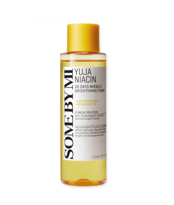 SOME BY MI Yuja Niacin 30 Days Miracle Brightening Toner  150ml تونر تفتيح البشرة المعجزة سوم باي مي