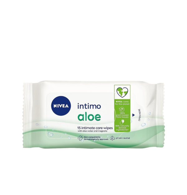 NIVEA Intimate Intimate Wet Wipes نيفيا مناديل مبللة بالالوفيرا