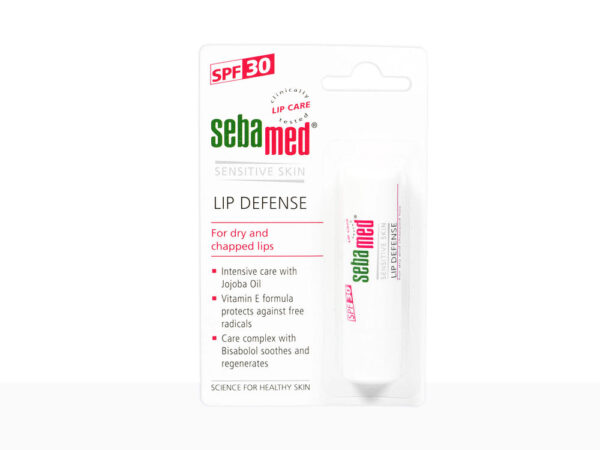 Sebamed Lip Defense Triple Protection SPF 30 سيباميد مرطب شفاه بعامل حماية من الشمس