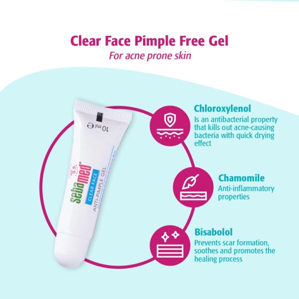 SEBAMED CLEAR FACE ANTI-PIMPLE GEL سيباميد جل شفاف للوجه مضاد للبثور