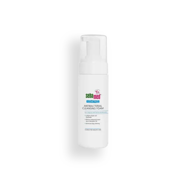 SEBAMED Antibacterial Cleansing Foam رغوة التطهير المضادة للبكتيريا