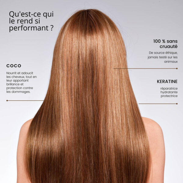 ROSEBAIE Keratin x Coco oil shampoo 500ml شامبو زيت الكيراتين x كوكو