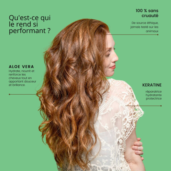 ROSEBAIE Keratin shampoo x aloe vera 500ml شامبو الكيراتين × الصبار