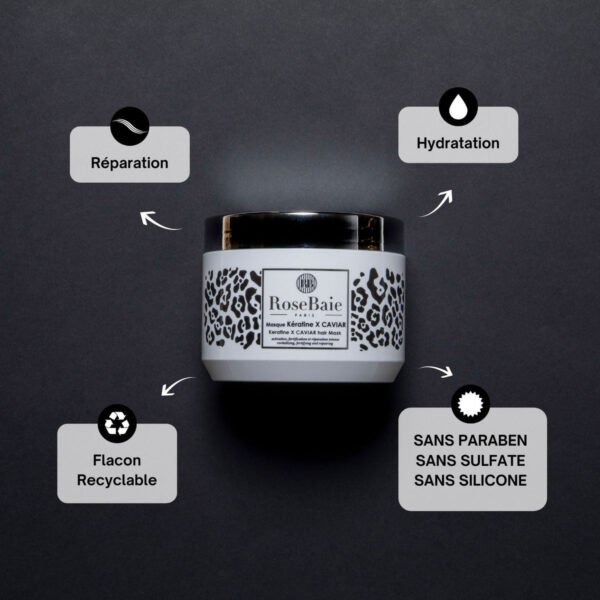 ROSEBAIE CAVIAR INTENSE REPAIR MASK قناع الكافيار للإصلاح المكثف