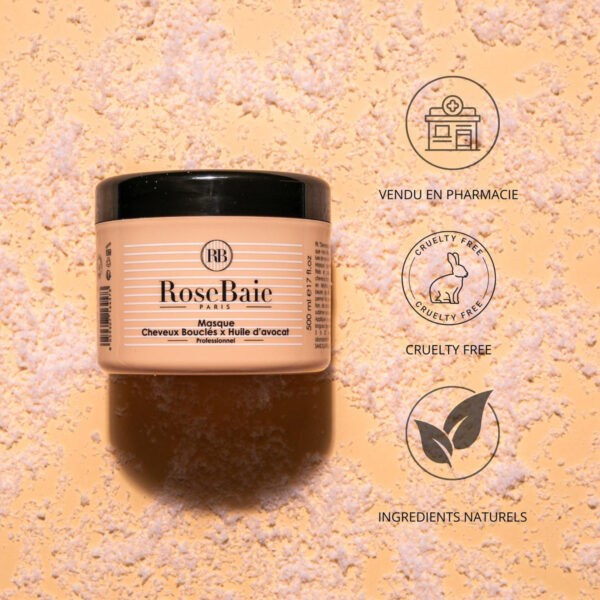 ROSEBAIE MASQUE CHEVEUX BOUCLÉS قناع الشعر المجعد