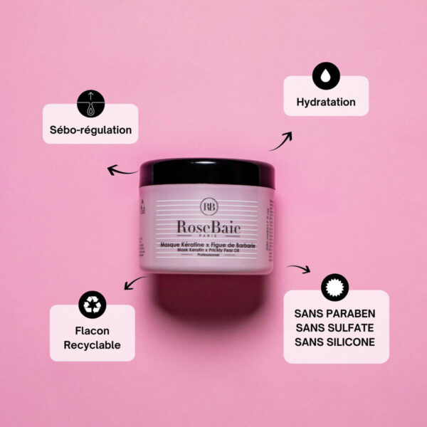 ROSEBAIE SEBO BARBARY FIG MASK REGULATION & HYDRATION قناع التين البربري من سيبو للتنظيم والترطيب