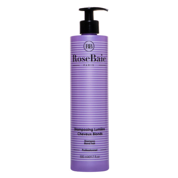 ROSEBAIE SHAMPOING SPÉCIAL BLONDE & BLANC شامبو خاص باللونين الأشقر والأبيض