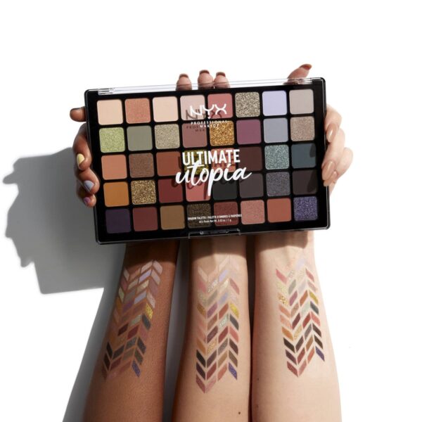 NYX Professional Makeup Ultimate Utopia eyeshadow palette نيكس باليت ايشدو - Image 3