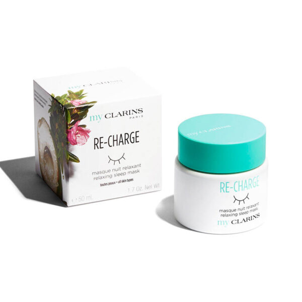 CLARINS RE-CHARGE RELAXING SLEEP MASK 50ML كلارنس قناع النوم المريح لإعادة الشحن