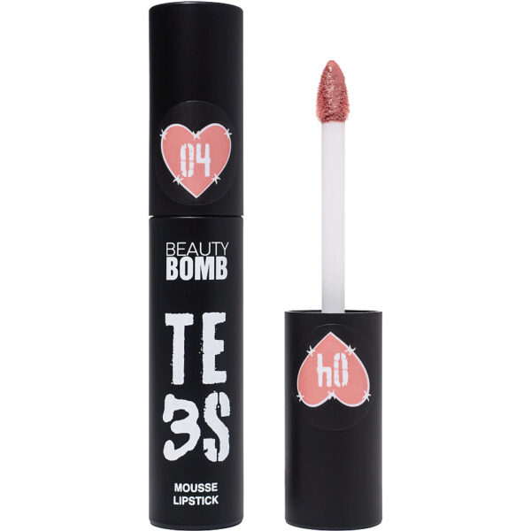 BEAUTY BOMB Te3s Mousse Lipstick بيوتي بومب احمر شفاه