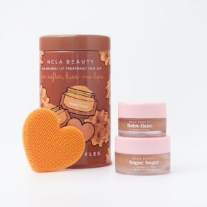 NCLA BEAUTY PECAN WAFFLES LIP CARE DUO + LIP SCRUBBER نكلا مجموعة العناية بالشفاه