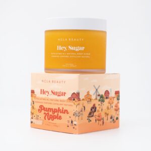 NCLA BEAUTY HEY, SUGAR PUMPKIN APPLE BODY SCRUB نكلا مقشر للجسم
