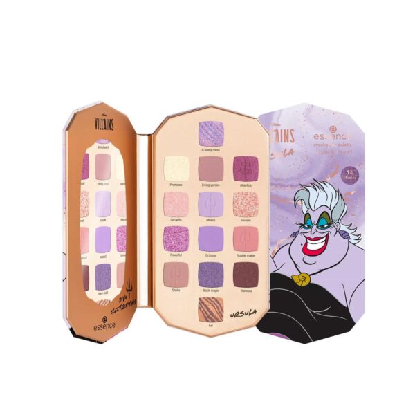 ESSENCE Disney Villains Ursula Eyeshadow Palette ايسينس ديزني اورسولا باليت ظلال عيون