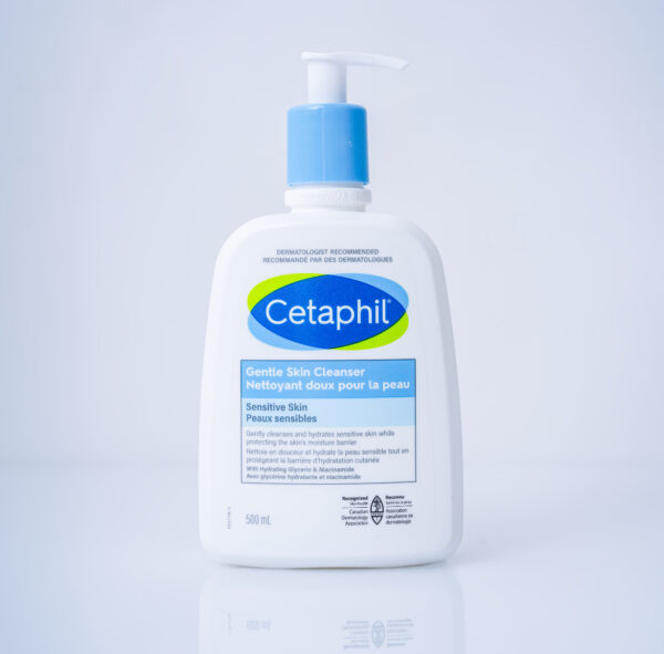 Cetaphil Gentle Skin Cleanser For Sensitive Skin 500ml منظف ​​لطيف للبشرة من سيتافيل للبشرة الحساسة