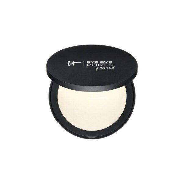 It Cosmetics BYE BYE PORES PRESSED SETTING POWDER -Translucent ات كوزمتيك بودرة تثبيت شفافة