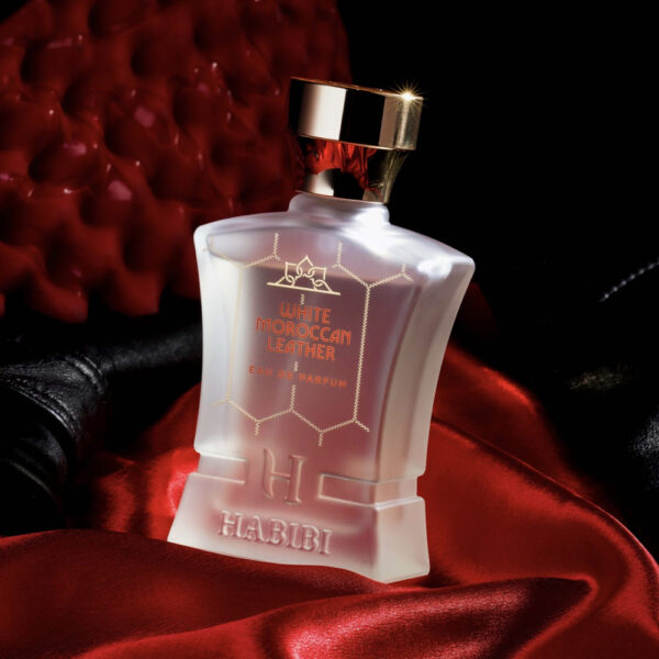 HABIBI WHITE MOROCCAN LEATHER Eau De Parfum 75ml عطر للرجال والنساء - Image 4