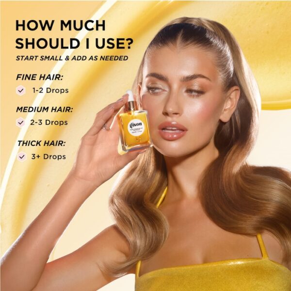 Gisou Honey Infused Hair Oil 20ml  جيسو زيت العسل للشعر - Image 5