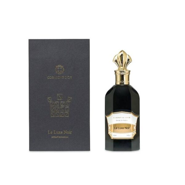 Corniche D'OR Le Luxe Noir Extrait de Parfum 100ml  عطر للرجال والنساء - Image 2