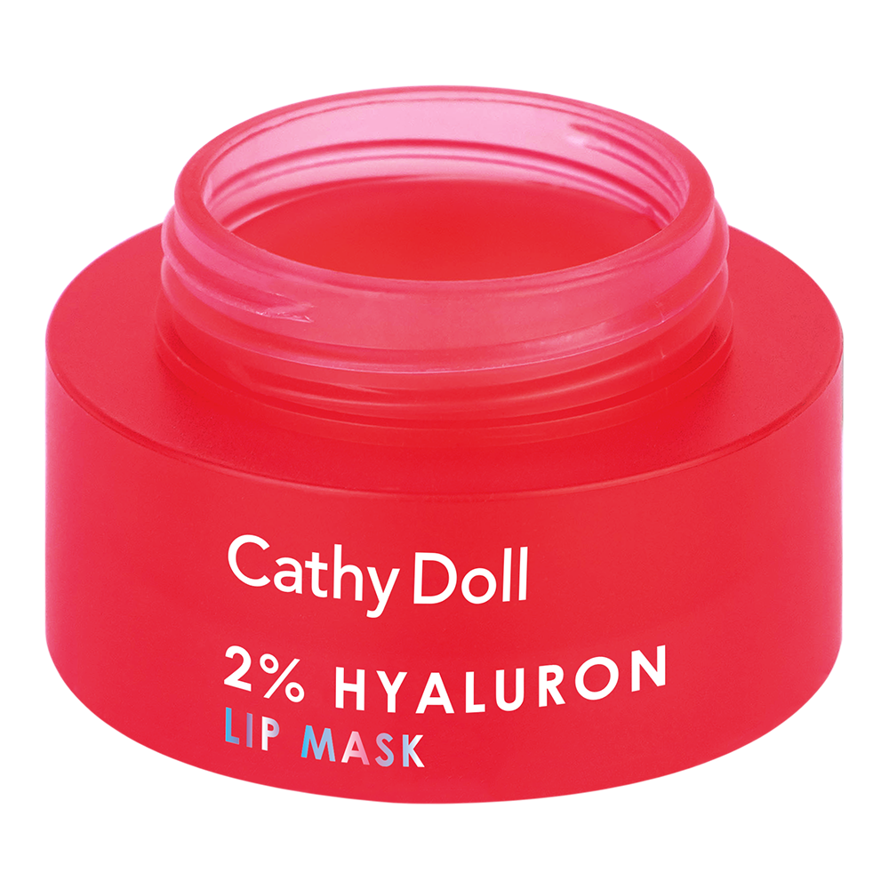 CATHY DOLL 2% HYALURON LIP MASK WATERMELON كاثي دول 2% هيالورون قناع الشفاه بالخوخ - Image 2
