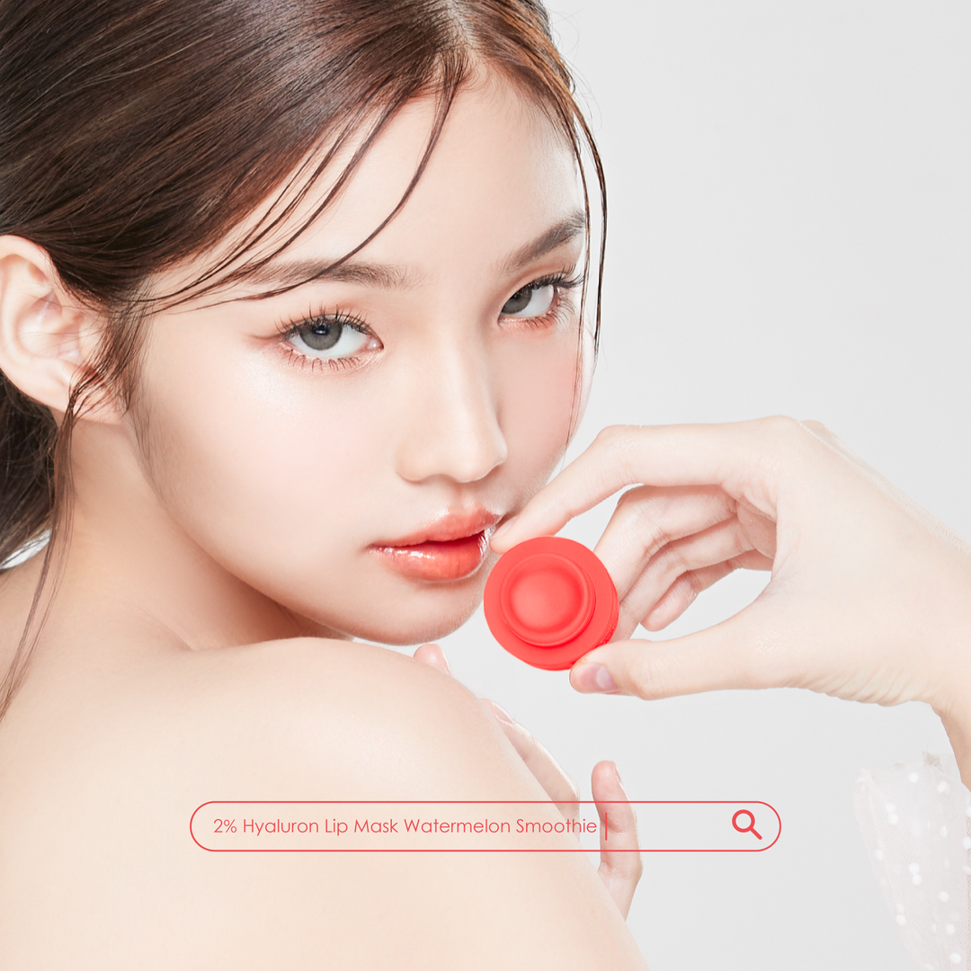 CATHY DOLL 2% HYALURON LIP MASK WATERMELON كاثي دول 2% هيالورون قناع الشفاه بالخوخ - Image 7