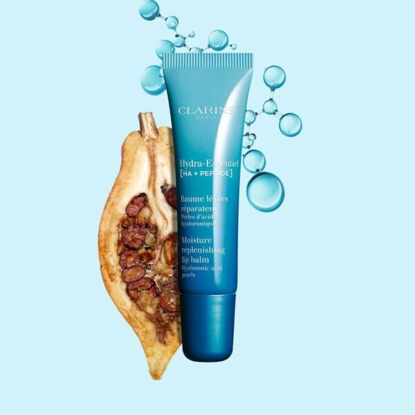 CLARINS Hydra-Essentiel [HA + PEPTIDE] Moisture Replenishing Lip Balm 15ml كلارنس مرطب للشفاه بالهايلرونك أسد والببتايد - Image 2