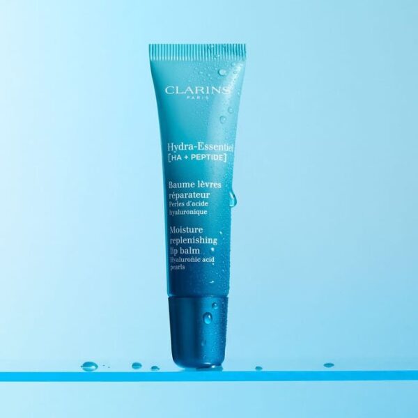 CLARINS Hydra-Essentiel [HA + PEPTIDE] Moisture Replenishing Lip Balm 15ml كلارنس مرطب للشفاه بالهايلرونك أسد والببتايد