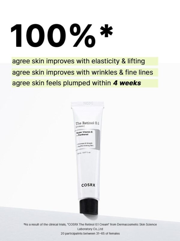 COSRX The Retinol 0.1 Cream كوزاركس كريم الرتنول - Image 7