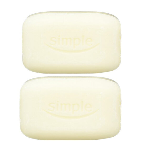 Simple Pure Soap for Sensitive Skin 100g x 2 سمبل صابونة للبشرة - Image 2