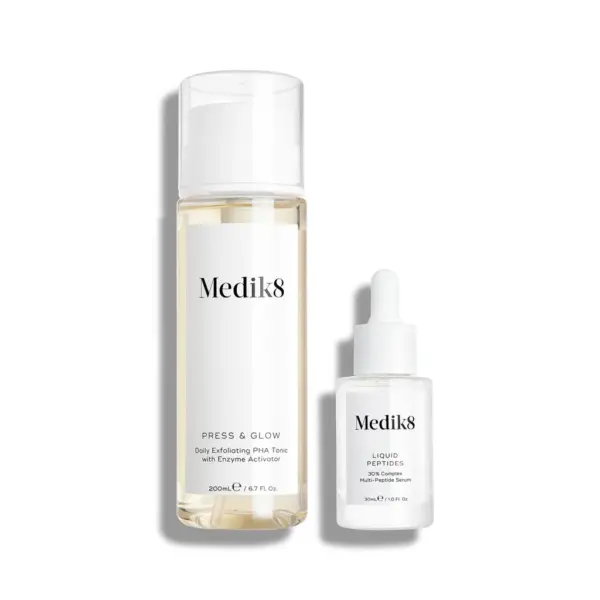 MEDIK8 Pack Brighten Up Instant Glow & Smooth Duo Kit مجموعة العناية بالبشرة - Image 2