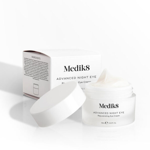 MEDIK8 ADVANCED NIGHT EYE Rejuvenating Eye Cream 15ml كريم العين المتطور الليلي - Image 4