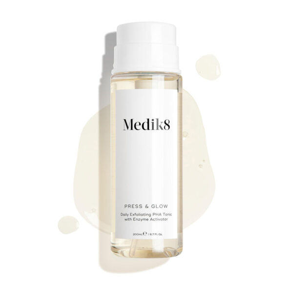 MEDIK8 PRESS & GLOW Daily Exfoliating PHA Tonic 200ml تونك التقشير اليومي - Image 2