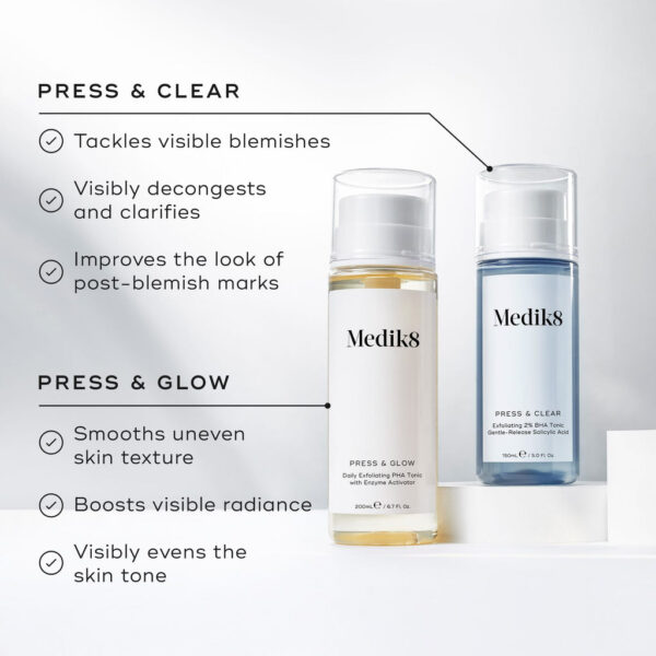 MEDIK8 PRESS & GLOW Daily Exfoliating PHA Tonic 200ml تونك التقشير اليومي - Image 5