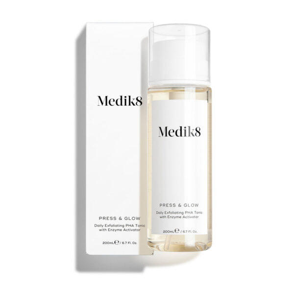 MEDIK8 PRESS & GLOW Daily Exfoliating PHA Tonic 200ml تونك التقشير اليومي