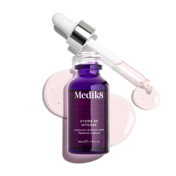 MEDIK8 HYDR8 B5 INTENSE Supercharged Multi-Weight Hyaluronic Acid Serum with NMF 30ml سيروم حمض الهيالورونيك متعدد الأوزان مع عامل امتلاء البشرة الطبيعي - Image 2