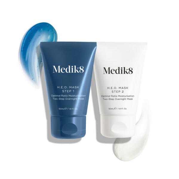 MEDIK8 H.E.O.MASK Optimal Ratio Moisturisation Two-Step Overnight Mask قناع ليلي بتركيبة مرطبة من خطوتين - Image 2