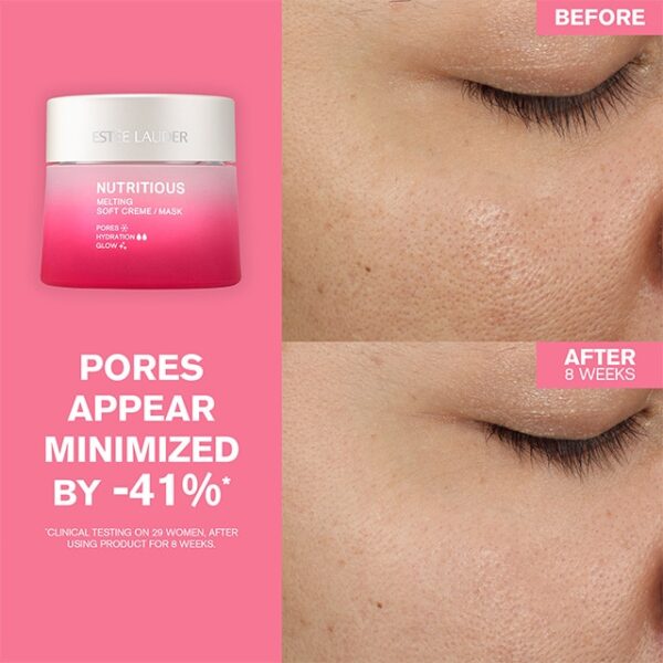 ESTÉE LAUDER Nutritious Melting Soft Creme/Mask Moisturizer 50ml كريم ماسك مرطب ناعم ومغذي - Image 5