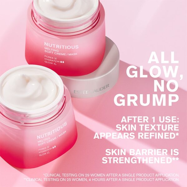 ESTÉE LAUDER Nutritious Melting Soft Creme/Mask Moisturizer 50ml كريم ماسك مرطب ناعم ومغذي - Image 6