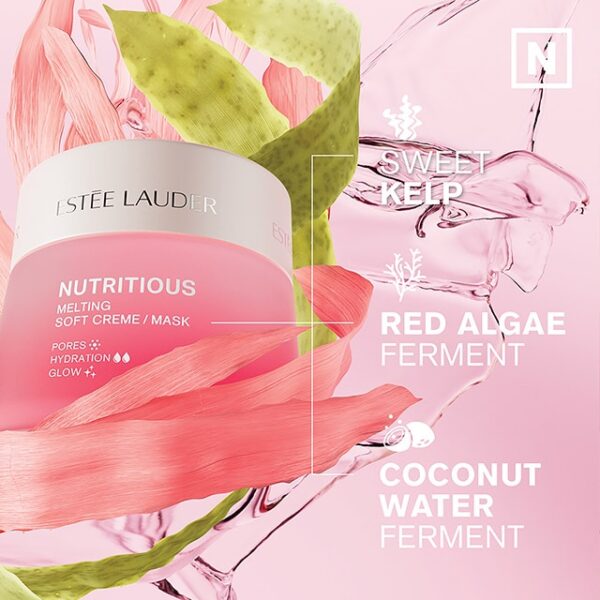 ESTÉE LAUDER Nutritious Melting Soft Creme/Mask Moisturizer 50ml كريم ماسك مرطب ناعم ومغذي - Image 7