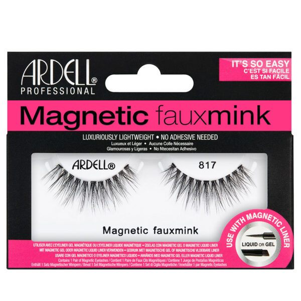 Ardell ARDELL MAGNETIC LASHES FAUX MINK 817 رموش اصطناعية مغناطيسية للعيون