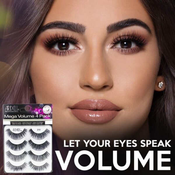 ARDELL  False Eyelashes Mega Volume 251 رموش اصطناعية للرموش - Image 3