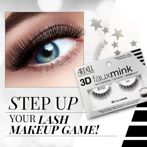 ARDELL 3d Faux Mink Lashes 858 رموش اصطناعية للرموش - Image 3