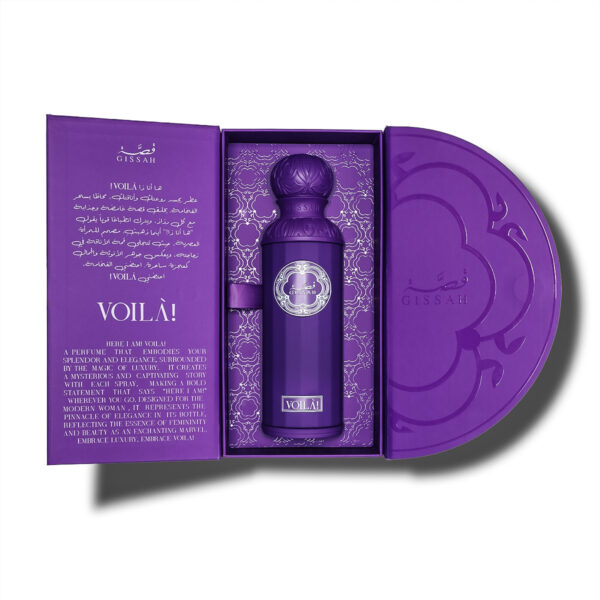 Gissah Voila Eau de Perfume 200ml  قصة عطر للرجال والنساء - Image 3