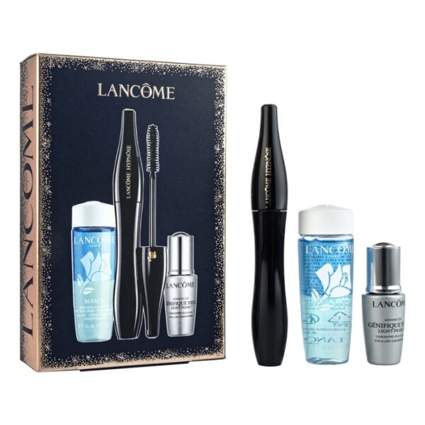 Lancome Hypnose 3 Piece Set Black Mascara With Bi-Facil And Eye Serum لانكوم مجموعة العيون بأصدار محدود