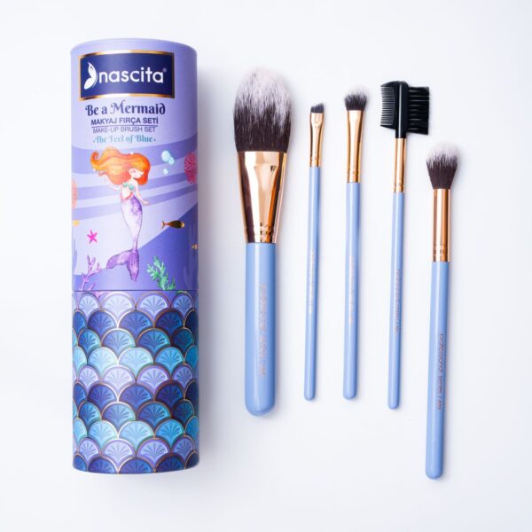 Nascita - Be a Mermaid Makeup Brush Set ناسيتا - مجموعة فرش المكياج حورية البحر"