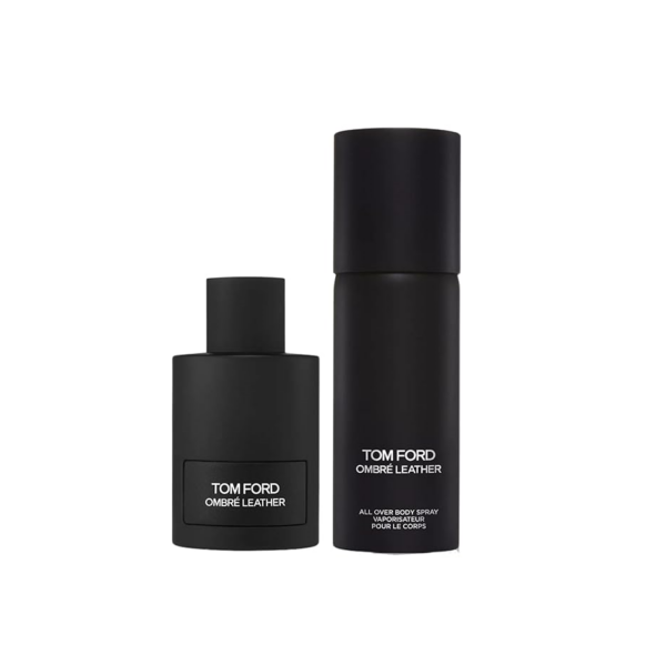 Tom Ford OMBRE LEATHER Set with All Over Body Spray - Set of 2 مجموعة توم فورد أومبر ليذر مع بخاخ للجسم بالكامل - مجموعة من قطعتين - Image 2