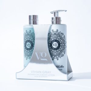 VIVIAN GRAY AMBER & CEDAR 2 PCS SET فيفيان جراي سيت لوشن وجل استحمام