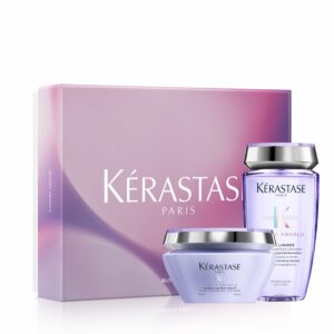 KERASTASE Blond Absolu Bain Lumiere Shampoo & Mask 2 Piece Gift Set كريستاس سيت العناية بالشعر