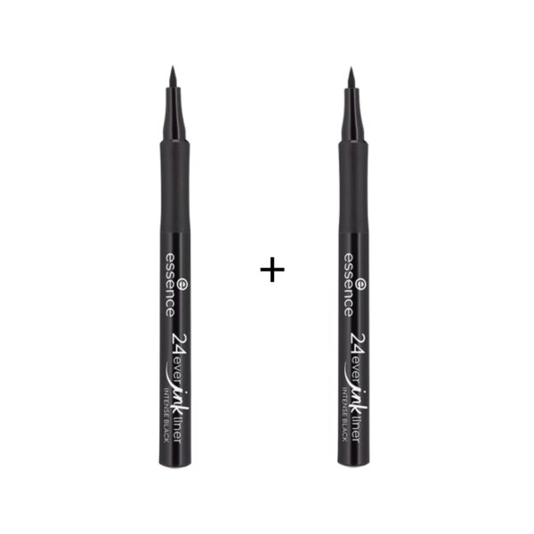 Essence cosmetics 24ever ink liner (1+1 Free) ايسنس ايلاينر بعرض خاص